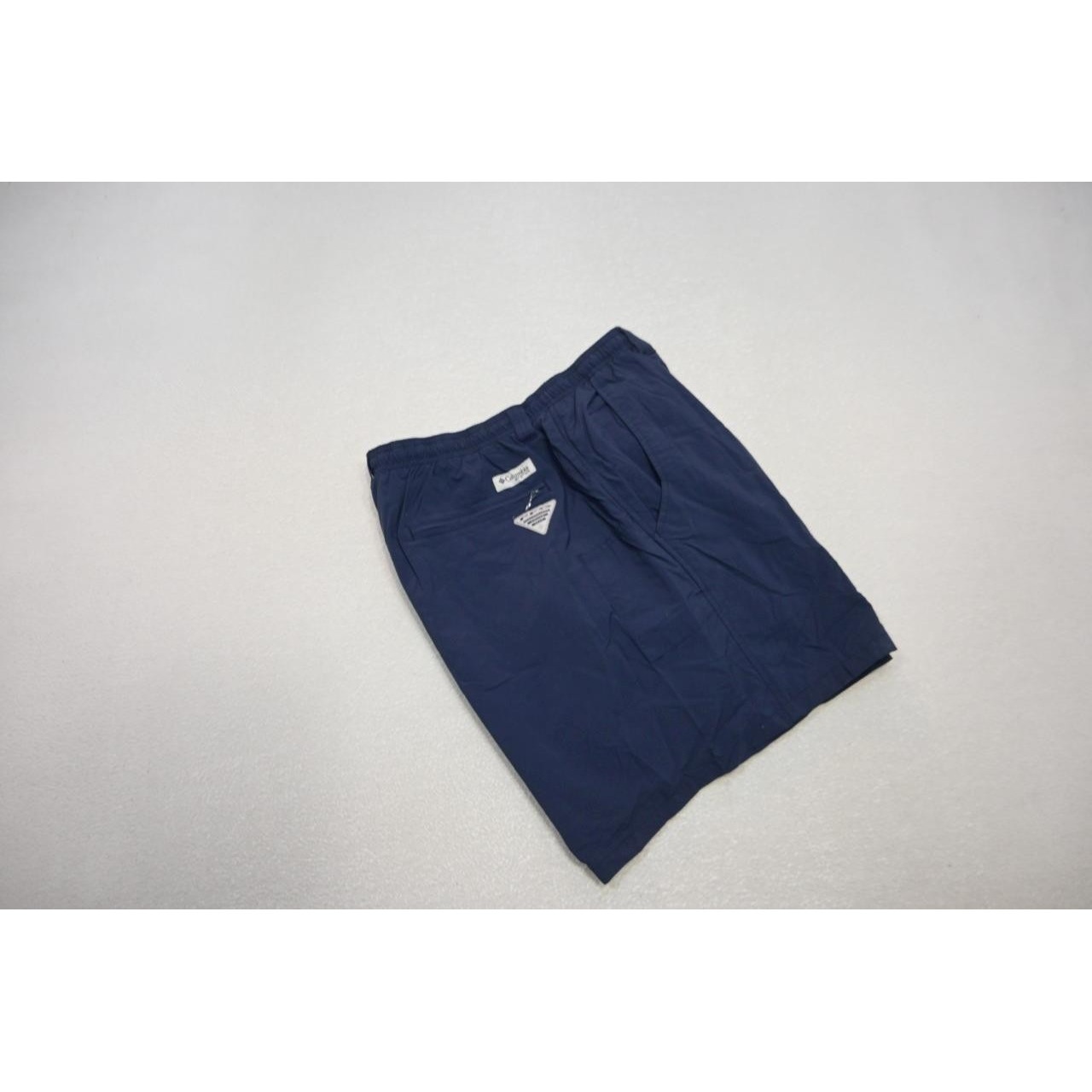 Columbia Pfg Swim Trunks Omni-Shade Fishing Shorts Blue 6" Ins Mens Sz Xl